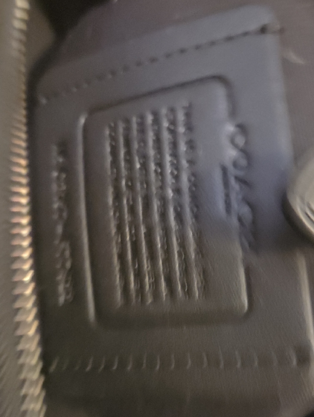 Coach Brown Signature Canvas Duffel with Black Trim - Picture 5 of 8